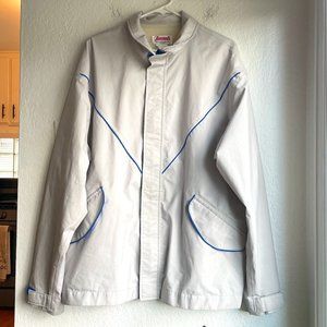 Vintage 80’s Original Gore-Tex Lined Jacket By Austad’s Gray Blue Zip